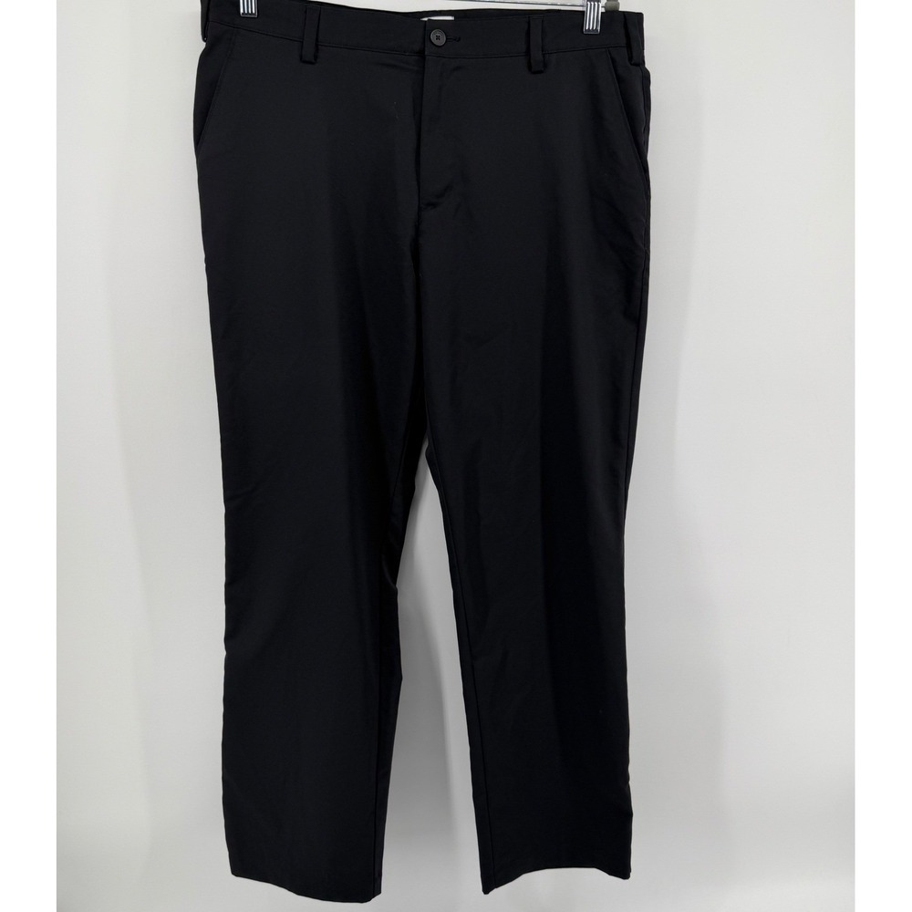 Adidas Golf Pants Mens 36x30 Black Ultimate365 Straight Leg‎ Performance Chino